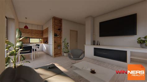 Vizualizácia nízkoenergetického rodinného domu