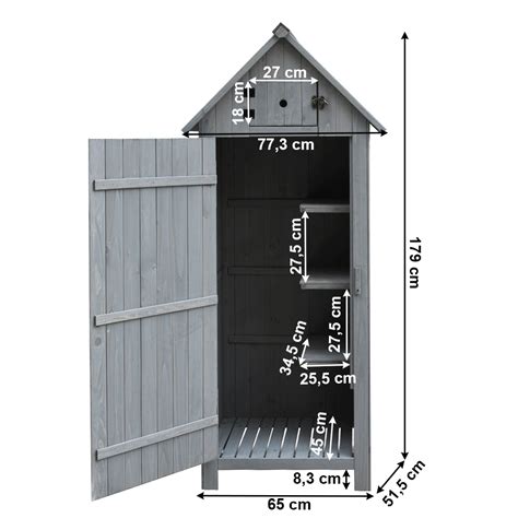 Záhradný domček na náradie s náradím