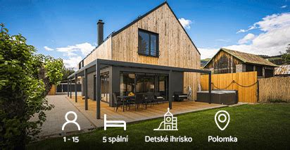 Luxusná chata s vírivkou v slovenskej prírode