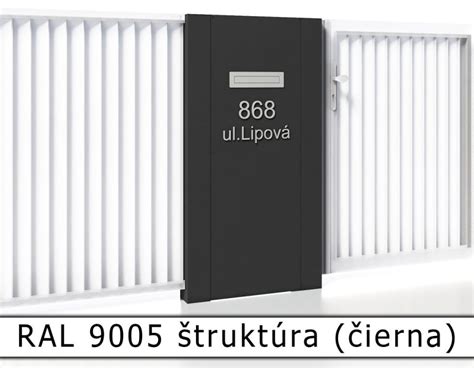 Ilustrácia adresy s poštovou schránkou
