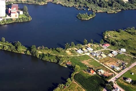 Obec Čaňa z vtáčej perspektívy