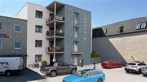 exteriér apartmánového domu Nika