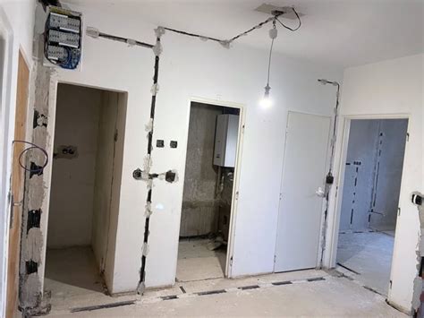 nové elektroinštalácie v stene