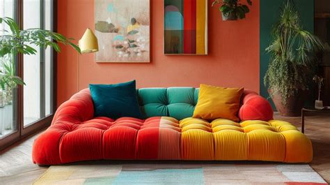 Farebné rozlíšenie pracovnej a hosťovskej zóny v jednej miestnosti