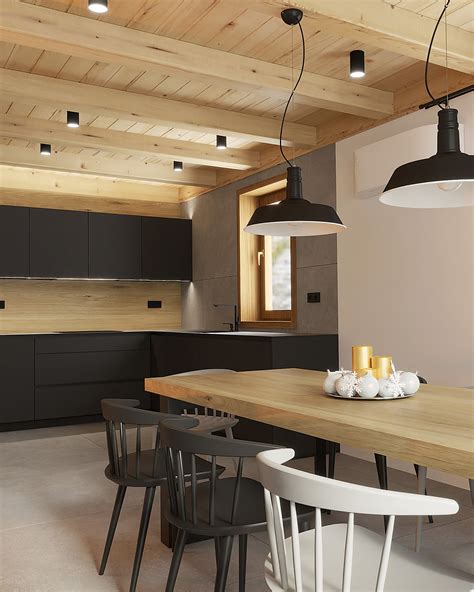 Detail interiéru s kombináciou starých a nových prvkov