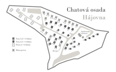 Mapa záhradkovej osady