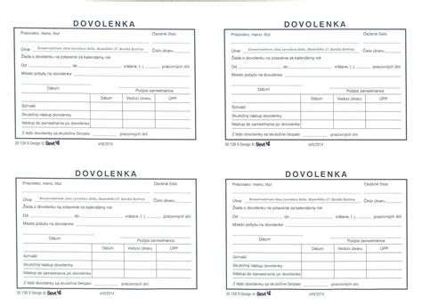 Dokumenty a tlačivá