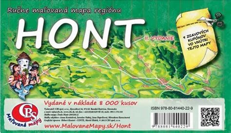 Mapa regiónu Hont
