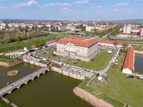 Holíčsky zámok pohľad z vtáčej perspektívy