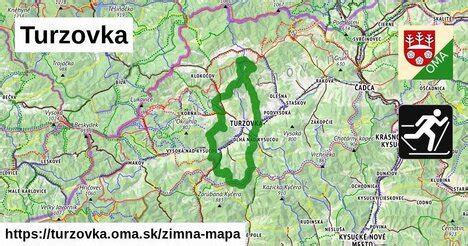 Mapa mesta Turzovka