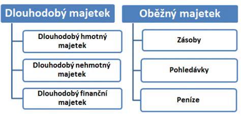 Diagram znázorňujúci rozdelenie majetku