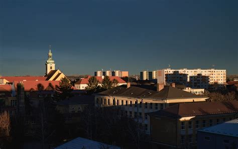 Mesto Šamorín s pohľadom na Dunaj