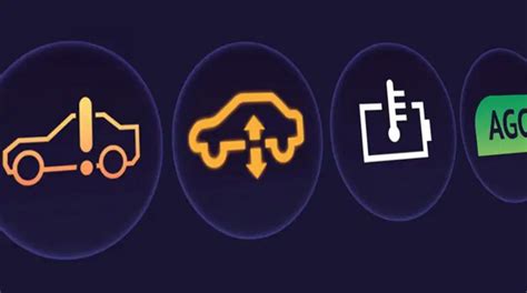 Symbol predných hmlových svetiel na palubnej doske