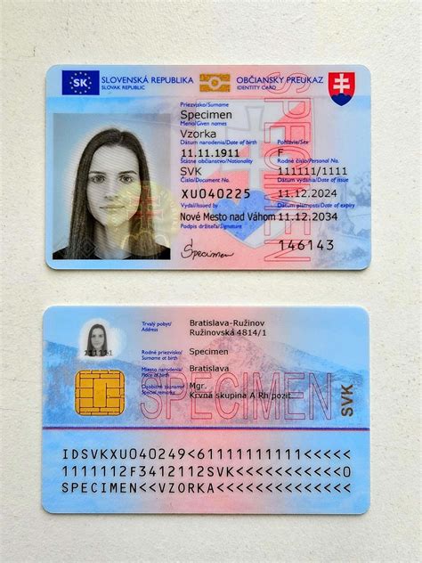 Občiansky preukaz nový typ