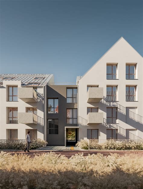 Architektonická vizualizácia bytového domu Muchovo námestie