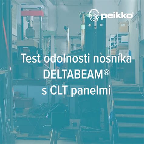 Ilustrácia DELTABEAM nosníka v kombinácii s CLT panelmi
