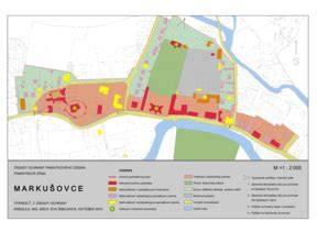 mapa obce Markušovce