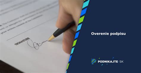 Ilustrácia znázorňujúca notárske osvedčenie podpisu