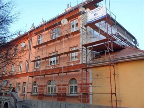 Schematické znázornenie tehlovej bytovky