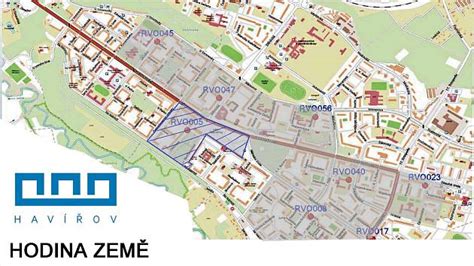 Mapa Rajeckých Teplíc s vyznačeným centrom