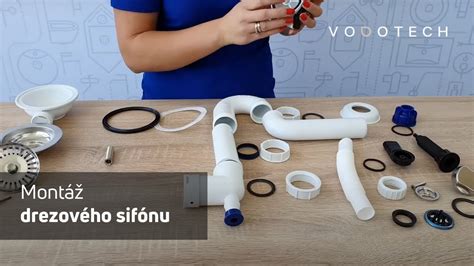 Schéma nízkeho sprchového sifónu