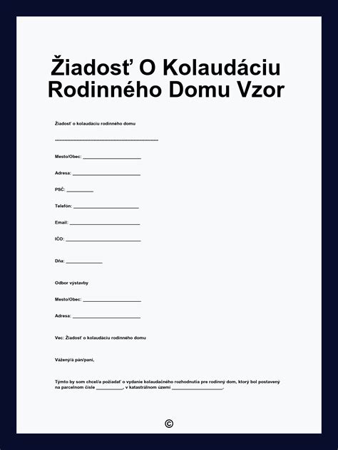 Zoznam potrebných dokumentov na kolaudáciu