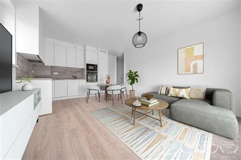 moderný byt s veľkou terasou a výhľadom