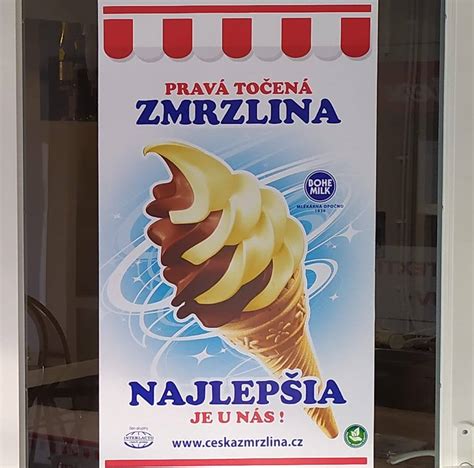 ilustrácia točenej zmrzliny