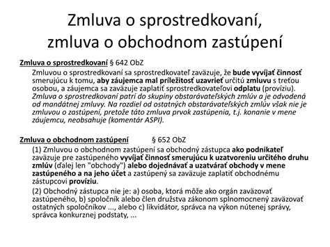 Diagram porovnávajúci zmluvu o sprostredkovaní a zmluvu o obchodnom zastúpení