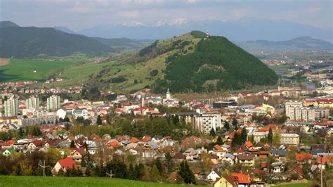 Panorama Ružomberka s centrom mesta