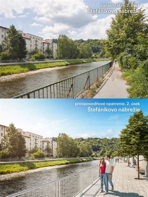 Vizualizácia protipovodňovej úpravy potoka