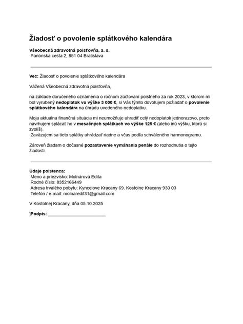 Diagram znázorňujúci proces konkurzu a splátkového kalendára
