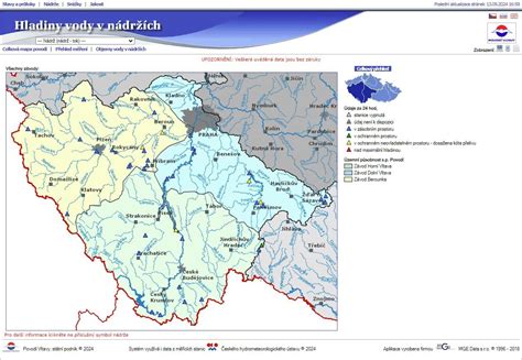 Mapa Zlatých Moraviec s vyznačenými dôležitými bodmi