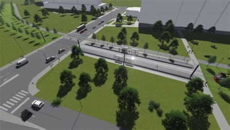 Vizualizácia modernizovanej električkovej trate