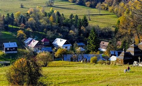 Malebná dedinka na Slovensku