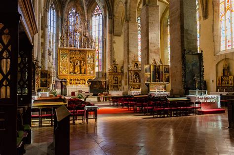 Interiér Baziliky svätého Jakuba v Levoči