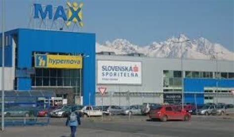 Mapa okolia OC MAX Poprad