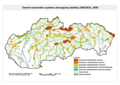 Ilustrácia ekologickej stability krajiny s prepojenými zelenými plochami