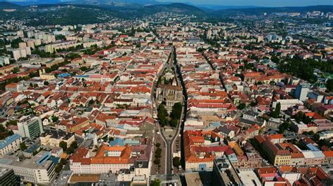 Panoramatický pohľad na centrum Prešova