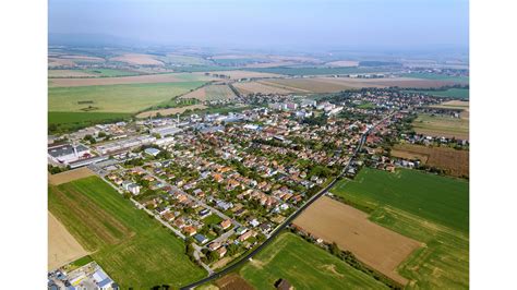 Mapa obce Bošany a okolia