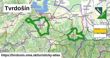 Mapa okresu Tvrdošín