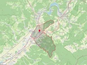 Mapa obce Beluša a jej okolia