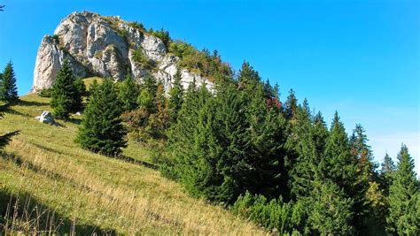 Turistická trasa v Malej Fatre s výhľadom na dolinu
