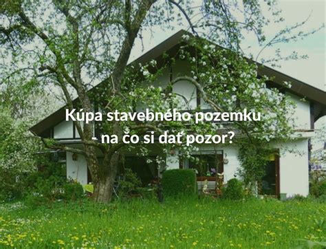 kúpa pozemku a kontrola dokumentácie