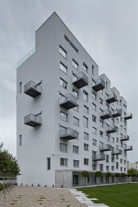 Architektonický návrh moderného bytového domu v Rimavskej Sobote