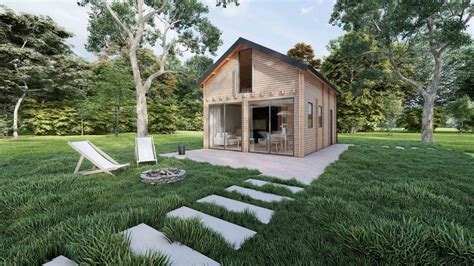 moderná drevená chata Atlanta III