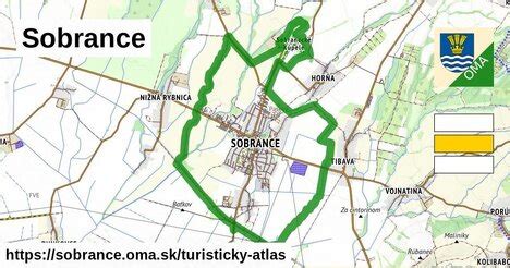 Mapa okresu Sobrance