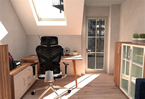 Ilustrácia domácej kancelárie