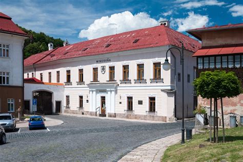 Fotografia starého baníckeho domu v Kremnici