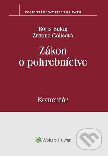 Zákon o pohrebníctve - titulná strana